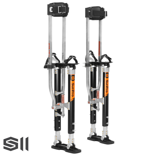 SurPro S2 Magnesium - 20" to 30" Drywall Stilts - Double Sided - Toolriver Taping Tool Boutique - Stilts - SurPro