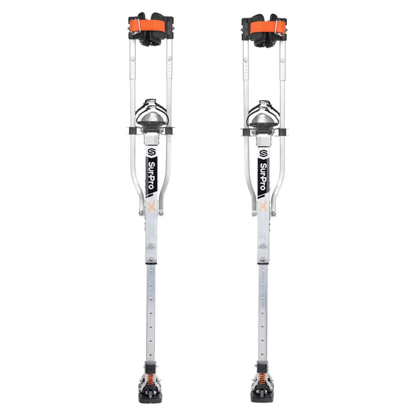 SurPro S2X Aluminum - 38" to 52" Drywall Stilts - Double Sided - Toolriver Taping Tool Boutique - Stilts - SurPro