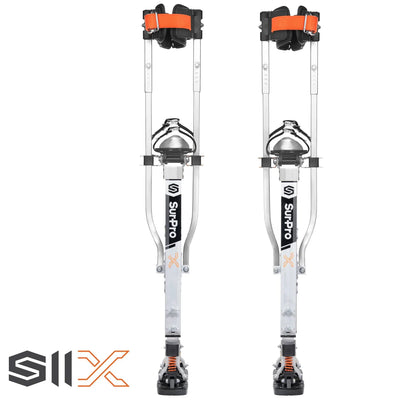 SurPro S2X Aluminum - 26" to 40" Drywall Stilts - Double Sided - Toolriver Taping Tool Boutique - Stilts - SurPro