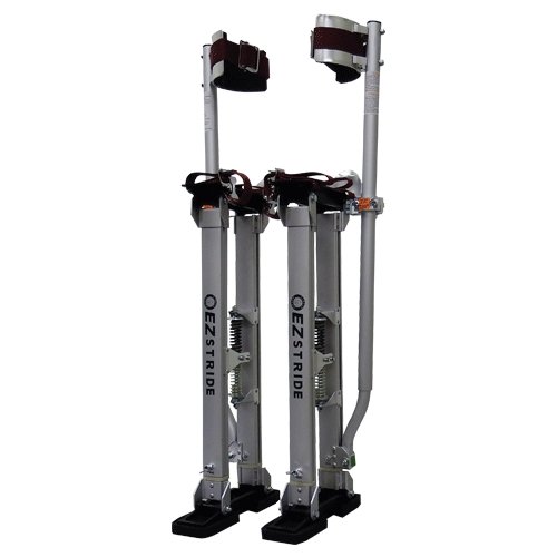 Circle Brand 48" to 64" EZ Stride Adjustable Stilts - Aluminum - Toolriver | Online Taping Tool Boutique - Stilts - Circle Brand