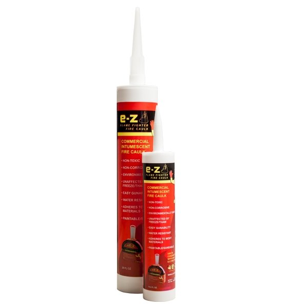 EZ Flame Fighter Commercial Intumescent Fire Caulking - Toolriver | Online Taping Tools Boutique - Adhesives & Caulking - E-Z Taping Systems