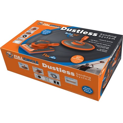 Full Circle Dustless Sanding System Kit - Toolriver | Online Taping Tool Boutique - Sander Head - Full Circle