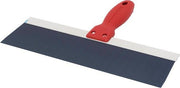 Marshalltown 12" x 3" QLT Blue Steel Taping Knife with Plastic Handle - Toolriver | Online Taping Tools Boutique - Taping Knives - Marshalltown