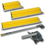 Tapetech Premium Drywall Skimming Smoothing Blade Set - 10", 18", 24" w/ Extendable Handle - #BFCM - Toolriver | Online Taping Tool Boutique - Taping Tool Combo Specials - Tapetech